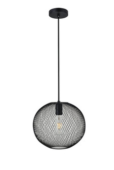 KELLER One Light Pendant in Black (173|LD2250BK)