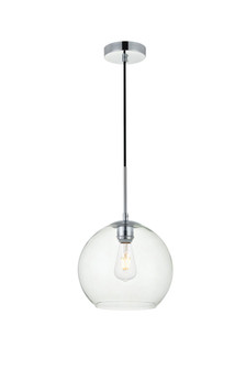 BAXTER One Light Pendant in Chrome and Clear (173|LD2212C)