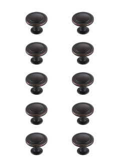 Logyn Knob Multipack (Set of 10) in Oil-rubbed Bronze (173|KB2005ORB10PK)