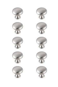 Cadon Knob Multipack (Set of 10) in Brushed Nickel (173|KB2002NK10PK)
