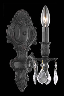 Monarch One Light Wall Sconce in Dark Bronze (173|9601W5DBRC)