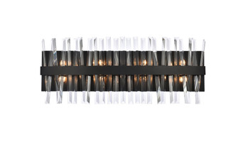 Serephina Eight Light Bath Sconce in Black (173|6200W30BK)