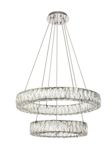 Monroe LED Chandelier in Chrome (173|3503G24C)