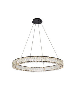 Monroe LED Pendant in Black (173|3503D31BK)