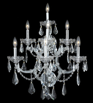 Maria Theresa Seven Light Wall Sconce in Chrome (173|2801W7CRC)