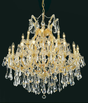 Maria Theresa 24 Light Chandelier in Gold (173|2801D36GRC)
