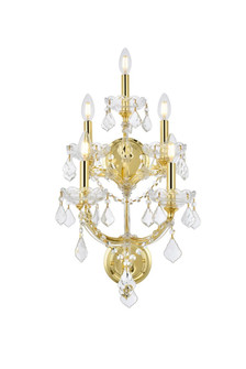 Maria Theresa Five Light Wall Sconce in Gold (173|2800W5GRC)