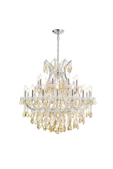 Maria Theresa 24 Light Chandelier in Chrome (173|2800D36CGTRC)