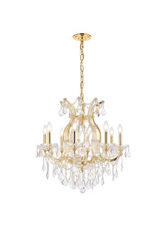 Maria Theresa Nine Light Chandelier in Gold (173|2800D26GRC)