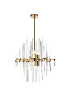 Sienna Six Light Pendant in gold (173|2502D23SG)