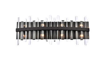 Serena Eight Light Bath Sconce in black (173|2200W30BK)