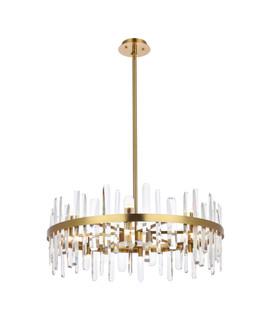 Serena 16 Light Chandelier in satin gold (173|2200D32SG)