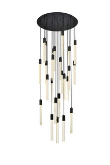 Weston 25 Light Pendant in Black (173|2067G42BK)