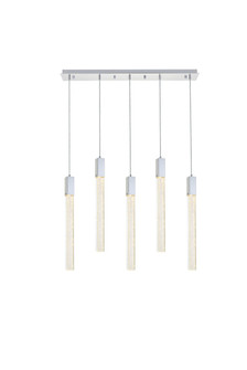 Weston Five Light Pendant in Chrome (173|2066S36C)