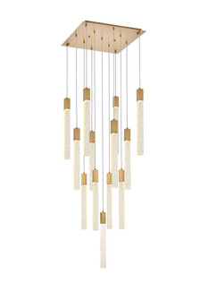 Weston 13 Light Pendant in satin gold (173|2066G26SG)