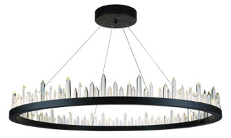 Malta LED Chandelier in Satin Dark Grey (173|1705D42SDG)