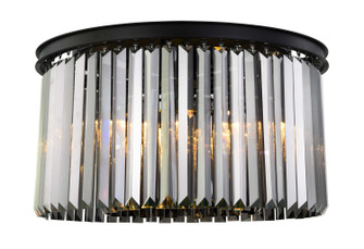 Sydney Eight Light Flush Mount in Matte Black (173|1238F26MBSSRC)