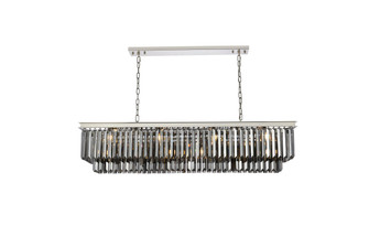 Sydney 12 Light Chandelier in Polished nickel (173|1232D60PNSSRC)