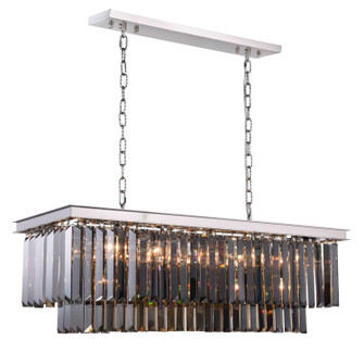 Sydney 12 Light Chandelier in Polished Nickel (173|1232D40PNSSRC)