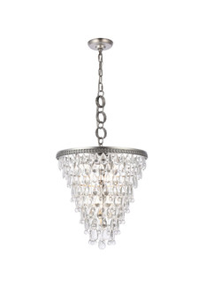 Nordic Five Light Pendant in Antique Silver (173|1219D18ASRC)