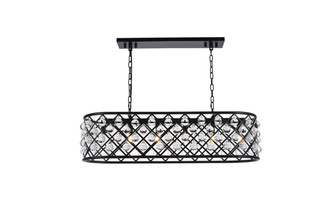 Madison Six Light Chandelier in Matte Black (173|1215G40MBRC)