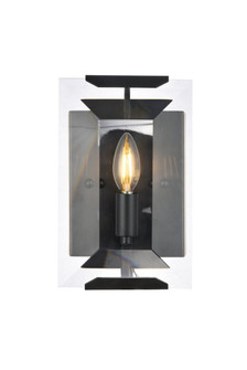 Monaco One Light Wall Sconce in Flat Black (173|1212W6FB)