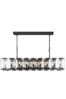 Monaco 18 Light Chandelier in Flat Black (Matte) (173|1212D60FB)