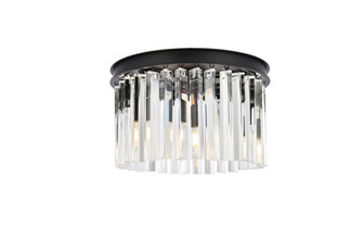 Sydney Three Light Flush Mount in Matte Black (173|1208F16MBRC)
