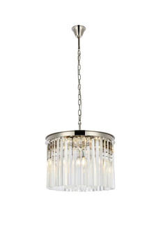 Sydney Six Light Pendant in Polished Nickel (173|1208D20PNRC)