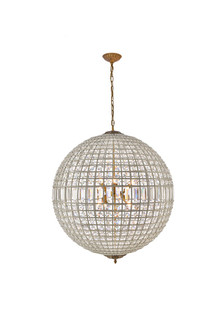 Olivia Eight Light Chandelier in French Gold (173|1205G36FGRC)
