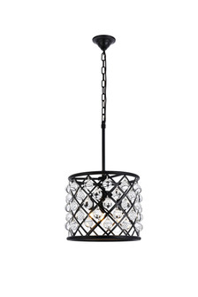 Madison Three Light Pendant in Matte Black (173|1204D14MBRC)