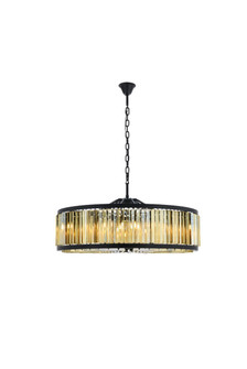 Chelsea Ten Light Chandelier in Matte Black (173|1203G43MBGTRC)