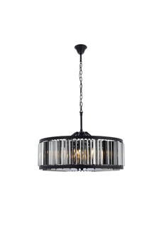 Chelsea Ten Light Chandelier in Matte Black (173|1203D35MBSSRC)