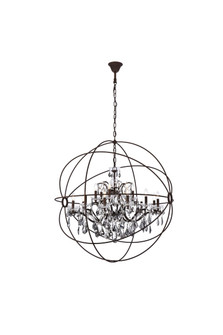 Geneva 18 Light Chandelier in Rustic Intent (173|1130G43RISSRC)