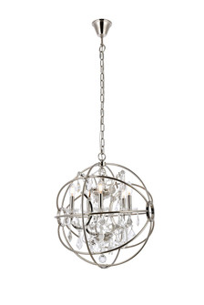 Geneva Five Light Pendant in Polished nickel (173|1130D20PNRC)