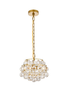 Savannah Three Light Pendant in Brass (173|1106D12BR)