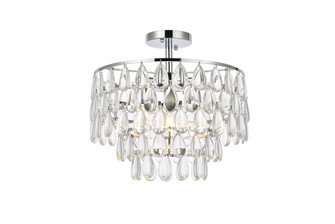 Mila Three Light Flush Mount in chrome (173|1103F16C)