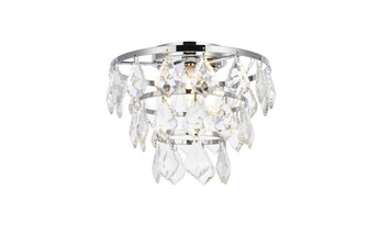 Ella Three Light Flush Mount in Chrome (173|1101F10C)