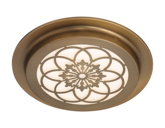 Deco Edge LED Flushmount in Old Satin Brass (43|LED1291OSB)