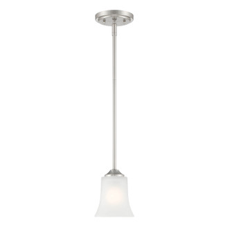 Bronson One Light Pendant in Brushed Nickel (43|D278M5PBN)