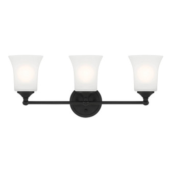 Bronson Three Light Vanity in Matte Black (43|D278M3BMB)