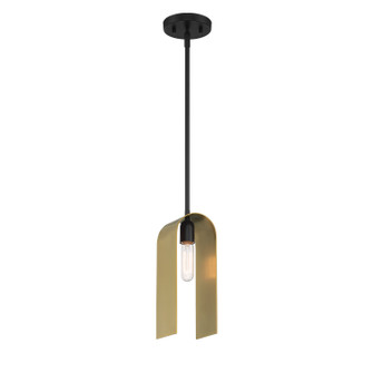 U Turn One Light Pendant in Matte Black (43|D263M4PMB)