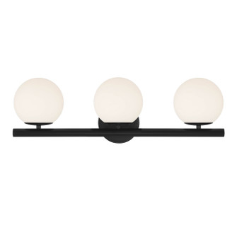 Crown Heights Three Light Vanity in Matte Black (43|D252C3BMB)