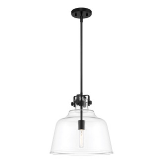 Porter One Light Pendant in Matte Black (43|D246M15PMB)