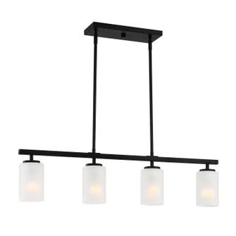 Carmine Four Light Island Pendant in Matte Black (43|D239MISMB)
