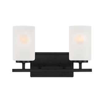 Carmine Two Light Vanity in Matte Black (43|D239M2BMB)