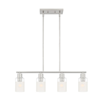 Cedar Lane Four Light Island Pendant in Brushed Nickel (43|D236MISBN)