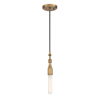 Louise One Light Pendant in Old Satin Brass (43|D231M5POSB)