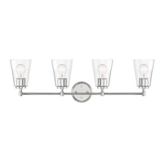 Ingo Four Light Vanity in Polished Nickel (43|D230M4BPN)