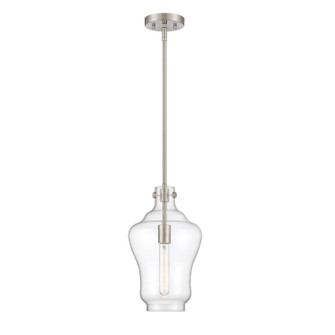 Moonlight One Light Pendant in Polished Nickel (43|D229M9PPN)